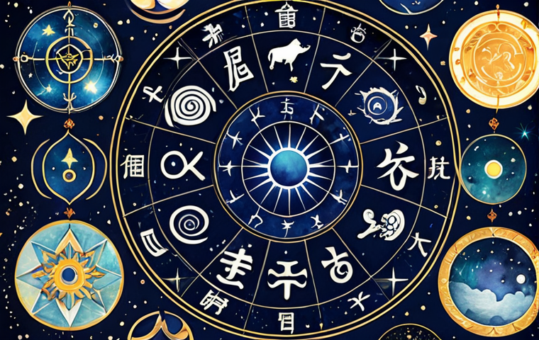 별자리와 점성학 기본 - **

A young Japanese woman in her late 20s, wearing a casual, stylish outfit with celestial patterns...