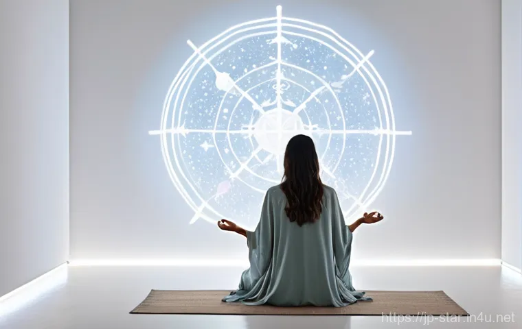 별자리와 명상법 - **Prompt: Tranquil Mindfulness Amidst Nature's Embrace**
A person, with a gender-neutral and ser... 별자리와 명상법 - **Prompt: Tranquil Mindfulness Amidst Nature's Embrace**
A person, with a gender-neutral and ser...